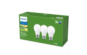 Philips LED CLA 3-er Pack A60 100W E27 WW FR ND UE 3CT/4EC