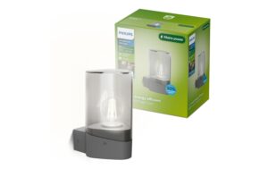 Philips Nayl Outdoor Wandleuchte IP44 Ultra-Efficient, 4W, UE-Leuchtmit, anth.