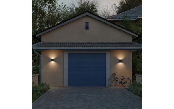 2126694_5 - Mediatech Philips Zyra Outdoor Wandleuchte IP44 Ultra-Efficient, 2x4.3W, 2700K, anthrazit