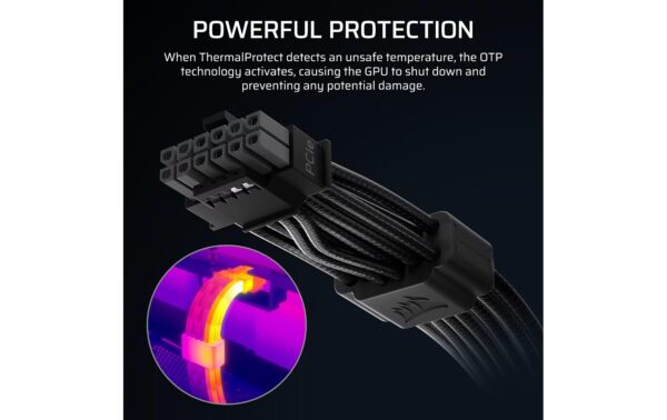 2126775_4 - Mediatech PSU Zub. Corsair PCIe 5.1 12V-2x6 Cable Schwarz, 600W