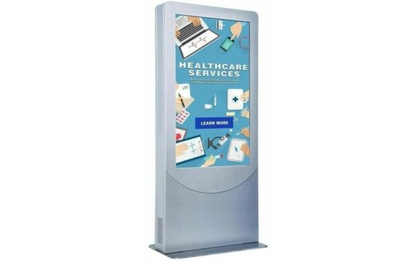 Peerless-AV KIPC2543-S-EUK Kiosk 43, Portrait, Silber