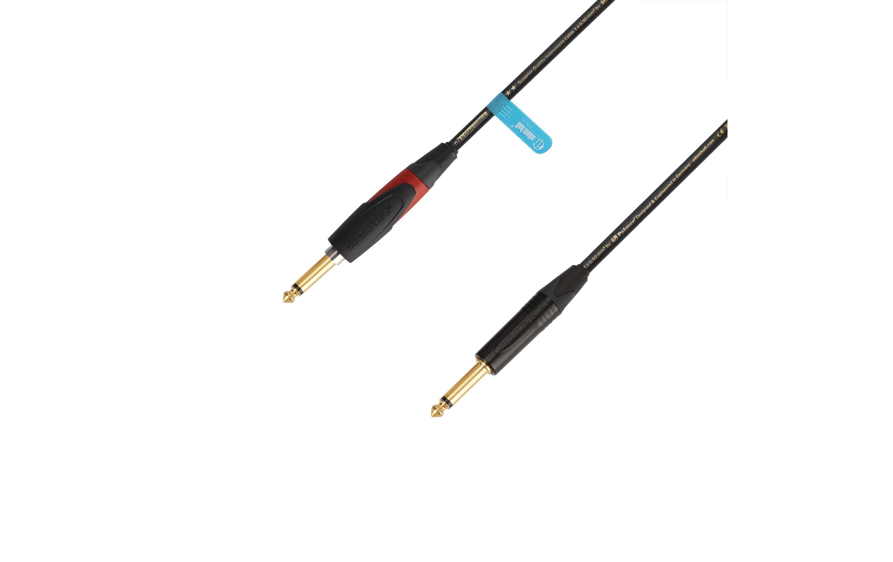 2130187 - Mediatech Adam Hall Cables 5 STAR IPP 0600 Silent Instrumentenkabel, 6m, silentPlug kaufen Schweiz | Mediatech.ch