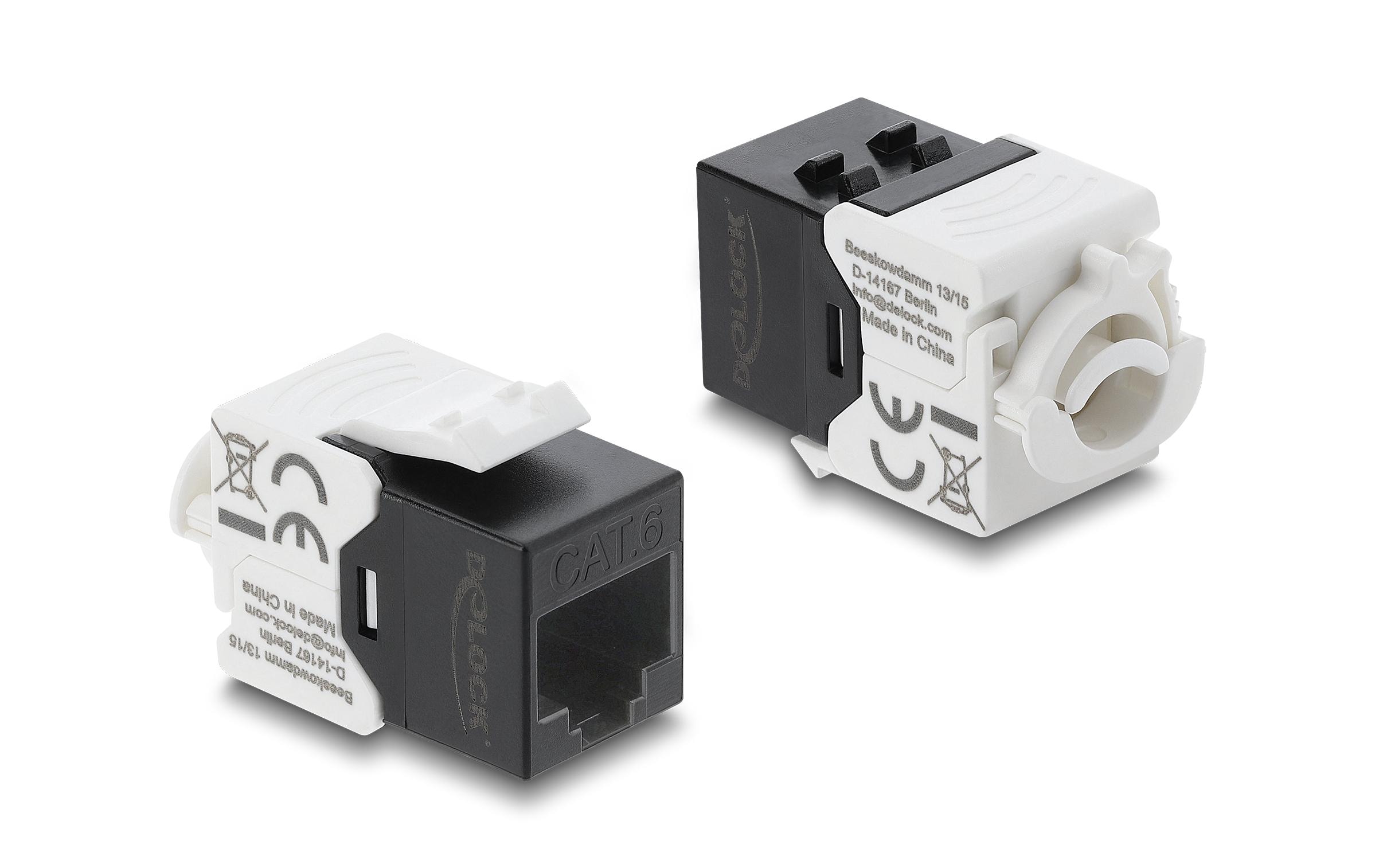 2130791 - Mediatech Delock Keystone Modul RJ45 Cat.6 LSA Cat.6, AWG20, UTP, LSA, PVC kaufen Schweiz | Mediatech.ch