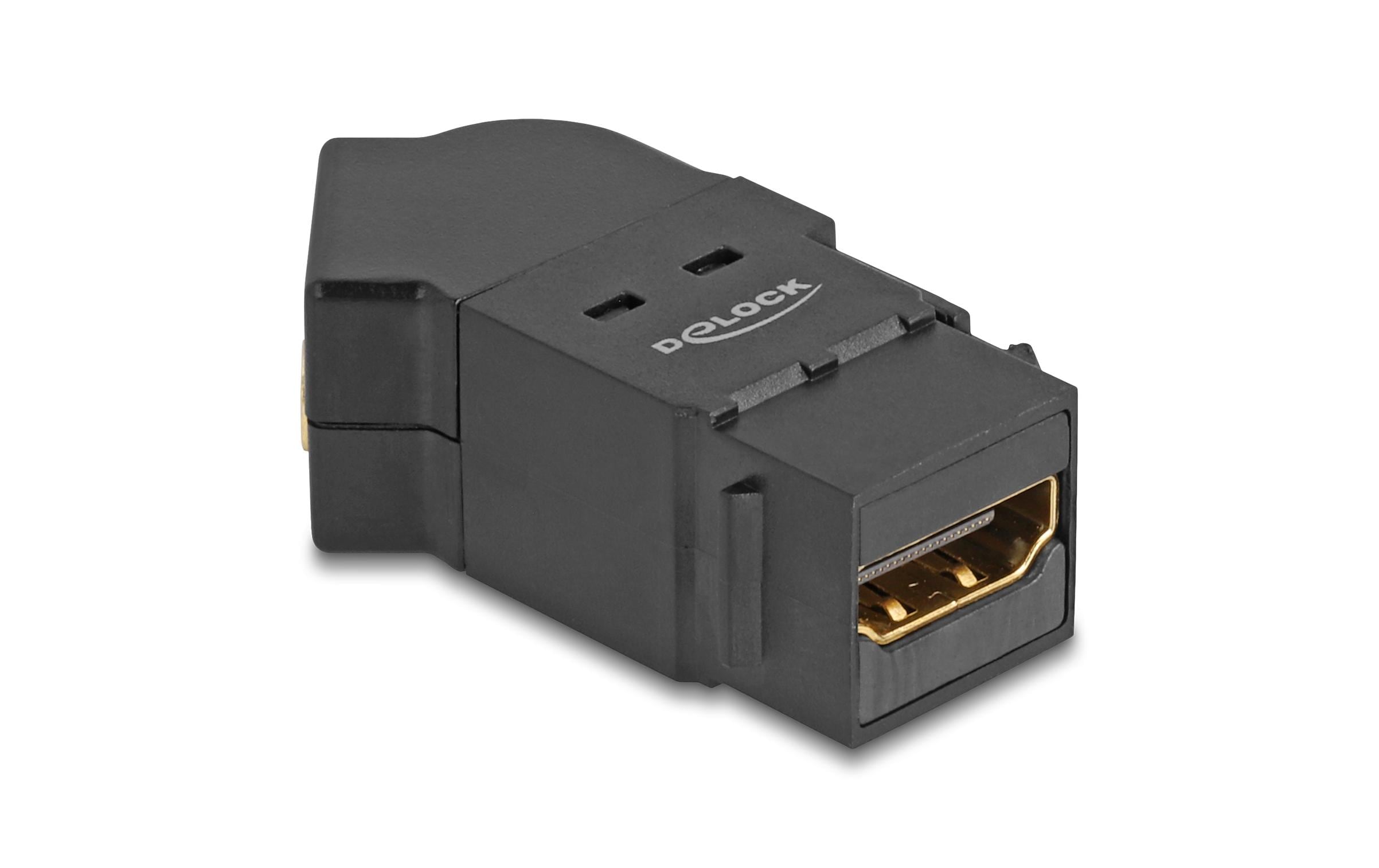 2130801_1 - Mediatech Delock Keystone Modul HDMI 8K 60Hz 45° 8K, 60Hz, 45° gewinkelt, Einbau