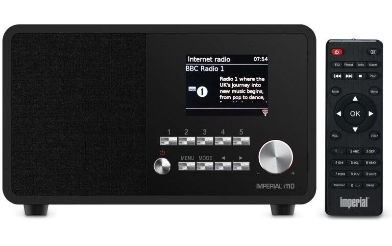 2130900 - Mediatech Imperial i110 (V2), Internet-Radio, schwarz BT, TFT Display, USB, 3.5mm kaufen Schweiz | Mediatech.ch