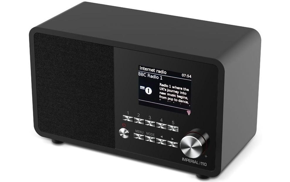 2130900_1 - Mediatech Imperial i110 (V2), Internet-Radio, schwarz BT, TFT Display, USB, 3.5mm