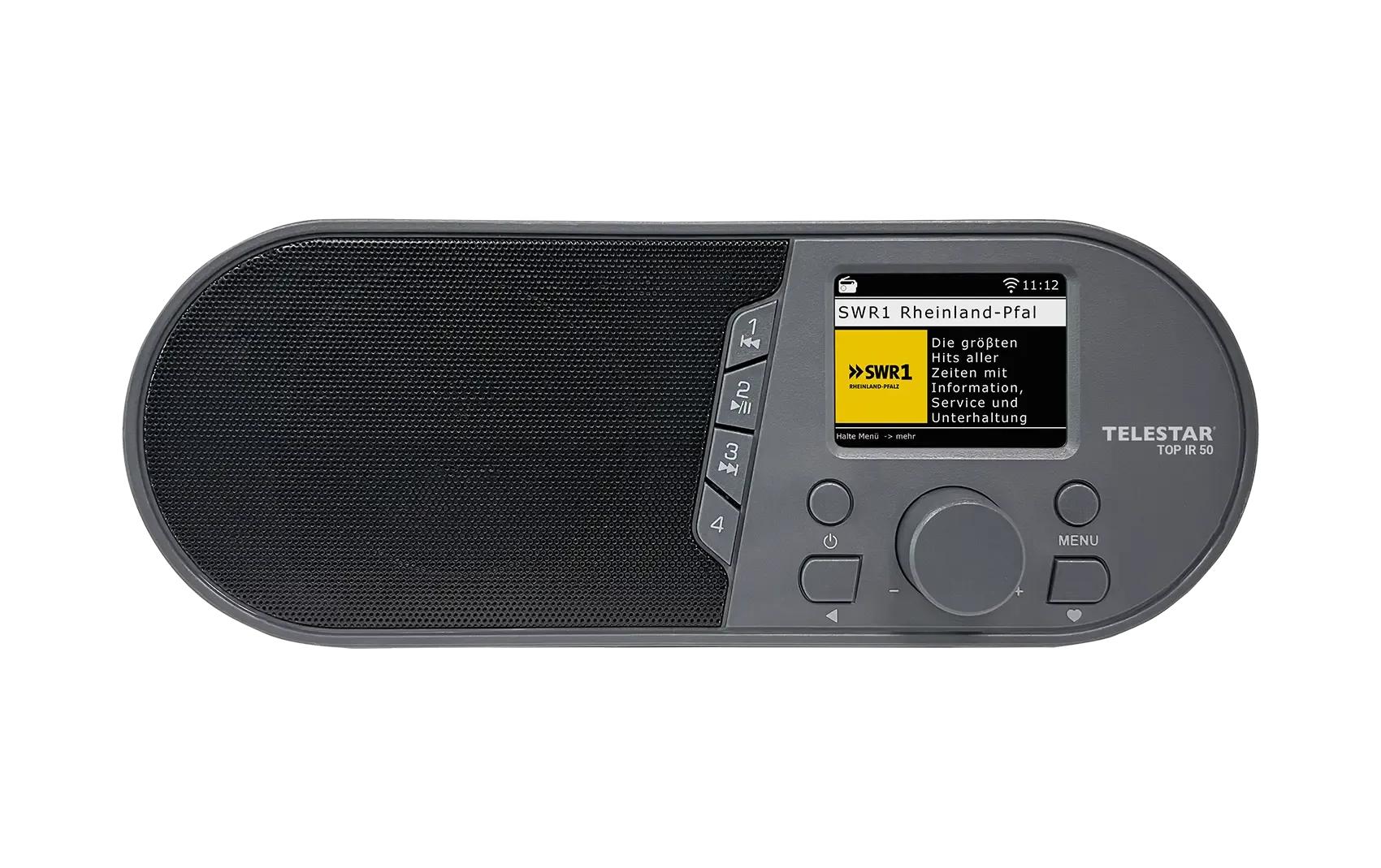 2130904 - Mediatech Telestar Internet/BT-Radio TOP IR 50 Anthrazit kaufen Schweiz | Mediatech.ch