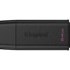 Kingston Portable DT Exodia 64GB, USB 3.2 mit Schutzkappe & Schlüsselring (schwarz)