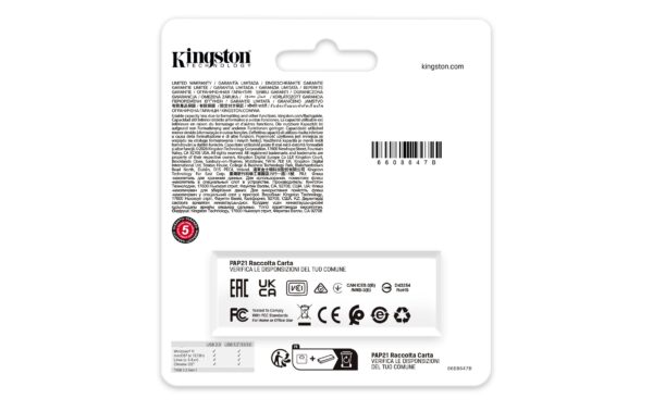 Kingston Portable DT Exodia 512GB, USB 3.2 mit Schutzkappe & Schlüsselring (purple)