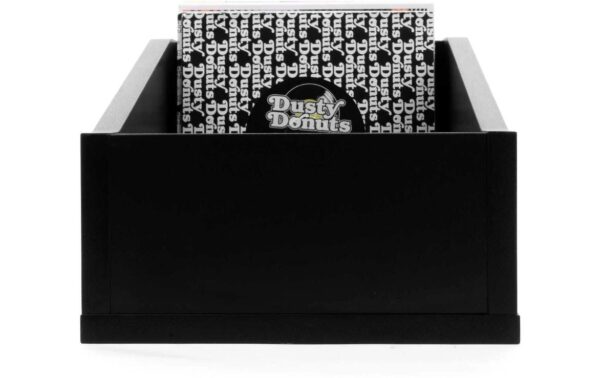 GLORIOUS 7 Record Box Advanced Schwarz 110 Kompakte Aufbewahrung für ~110x 7''-Vinyls