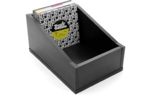 GLORIOUS 7 Record Box Advanced Schwarz 110 Kompakte Aufbewahrung für ~110x 7''-Vinyls