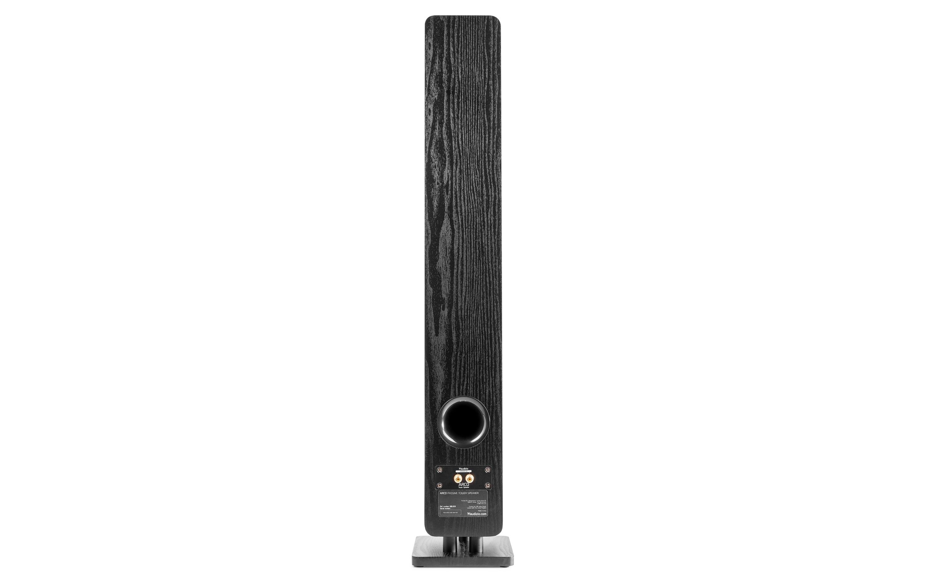 2132059_1 - Mediatech Audizio ARCO-P-BK Tower-Lautsprecher, Passiv, schwarz
