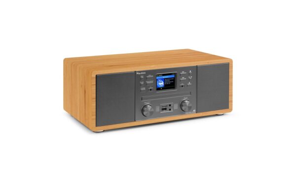 2132062_2 - Mediatech Audizio Avola-BMB DAB+/FM Radio mit BT u. CD, WLAN, bambus