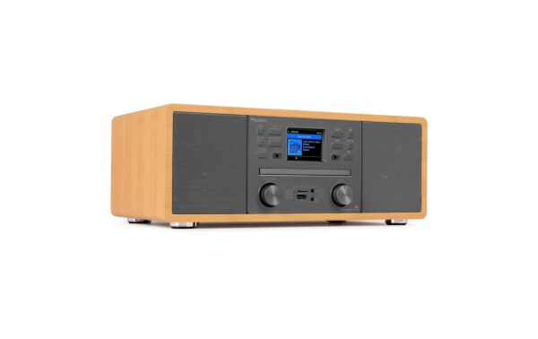 2132062_5 - Mediatech Audizio Avola-BMB DAB+/FM Radio mit BT u. CD, WLAN, bambus