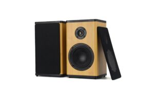 Audizio BS20-BM Regal-Speaker Set, 50W, BT, Akku, bamboo