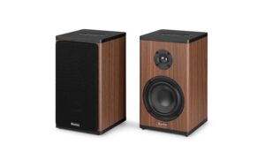 2132066_8 - Mediatech Audizio BS20-DW Regal-Speaker Set, 50W, BT, Akku, dk Holz