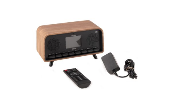 Audizio Desio-LWD Retro DAB+ Radio, Stereo, BT, holzfarben