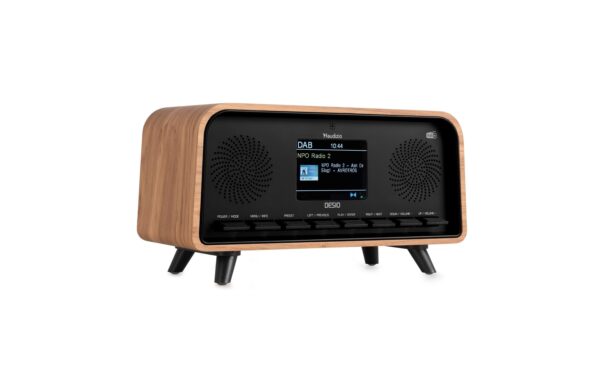 Audizio Desio-LWD Retro DAB+ Radio, Stereo, BT, holzfarben