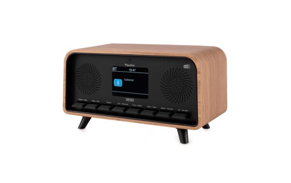 Audizio Desio-LWD Retro DAB+ Radio, Stereo, BT, holzfarben