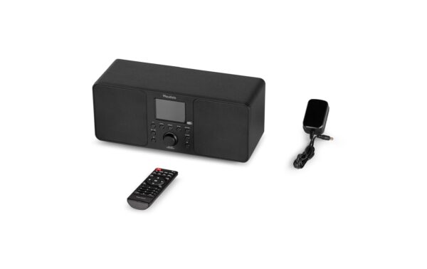 2132069_7 - Mediatech Audizio Genua-BK DAB+/FM Radio mit BT, Stereo, schwarz