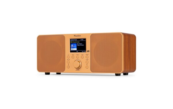 Audizio Genua-CU DAB+/FM Radio mit Bluetooth, Stereo, Kupfer