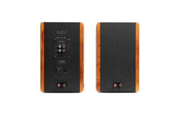 Audizio KS01B Aktivlautsprecher Set, 120W, BT, holzfarben