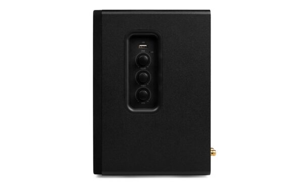 Audizio KS01B Regal-Lautsprecher Set, 120W, BT, schwarz