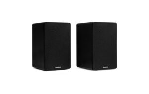 2132074_1 - Mediatech Audizio KS01-BK Regal-Lautsprecher Set, 80W, BT, schwarz