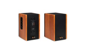2132075_7 - Mediatech Audizio KS01-WD Regal-Lautsprecher Set, 80W, BT, holzfarben