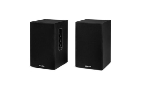 Audizio KS02-BK Aktivlautsprecher Set, 80W, BT, schwarz