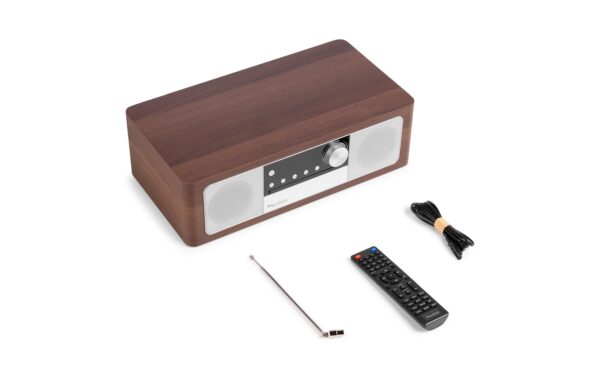 Audizio Lunata-SI Hifi-Player, CD, DAB+, BT, HDMI ARC, silber