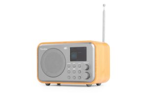 2132082_7 - Mediatech Audizio Milan-Bamboo DAB+ Radio mit BT u. FM, bambusfarben