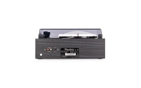 Audizio Reno-BK Retro Plattenspieler, BT, Stereo, schwarz