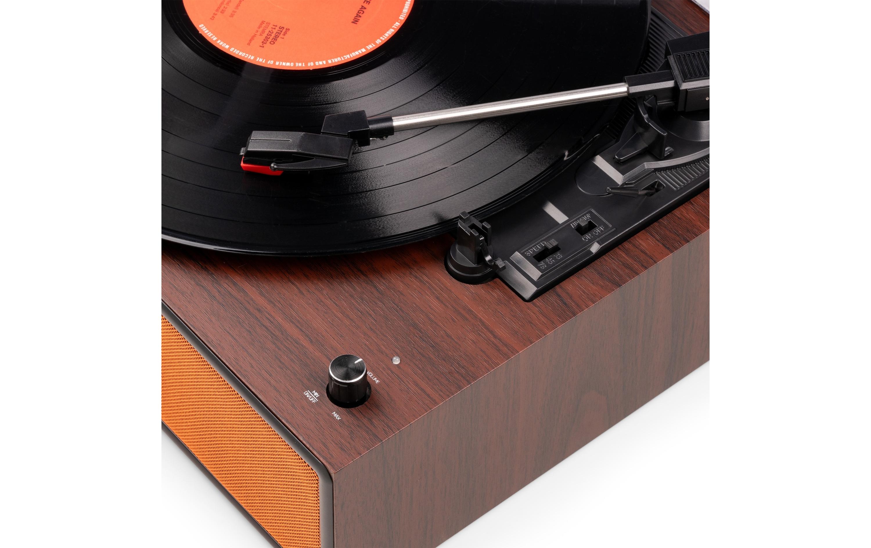 2132084_1 - Mediatech Audizio Reno-CO Retro Plattenspieler, BT, Stereo, kupfer