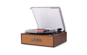 2132084_6 - Mediatech Audizio Reno-CO Retro Plattenspieler, BT, Stereo, kupfer