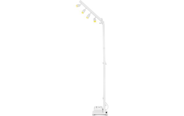 2132097_3 - Mediatech BeamZ BPL410W Stehlampe, 4x 10W WW LED, Akku, DMX, weiss