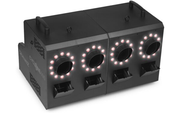 BeamZ Cyclone 400 Nebel & Seifenblasen, 48x RGBW LED, DMX, RF