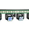 2132129 - Mediatech BeamZ ShowBar-GO-Edge Effekt, 4x Heads, 4x40W, RGBW, LED 12x4W A