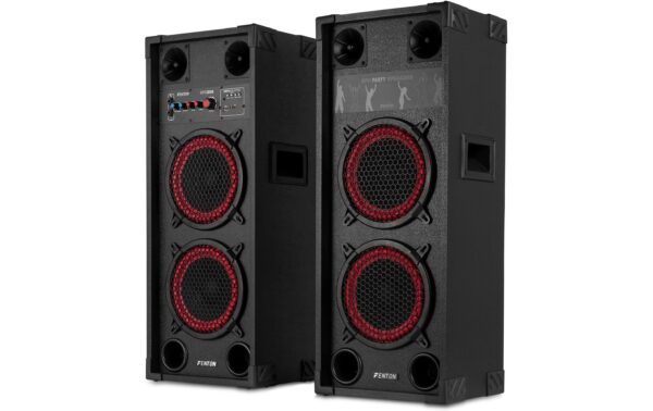 Fenton SPK-208 Aktiv-Lautsprecher Set, 2x8, BT, MP3