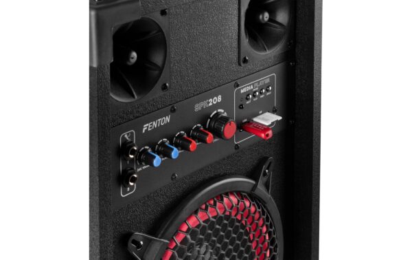 Fenton SPK-208 Aktiv-Lautsprecher Set, 2x8, BT, MP3