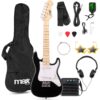 MAX GigKit Junior 1/4 BK E-Gitarrenset, Junior, 1/4, schwarz