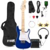 2132186 - Mediatech MAX GigKit Junior 1/4 BL E-Gitarrenset, Junior, 1/4, blau