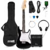 MAX GigKit Junior 3/4 BK E-Gitarrenset, Junior, 3/4, schwarz