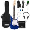 MAX GigKit Junior 3/4 BL E-Gitarrenset, Junior, 3/4, blau