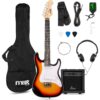 MAX GigKit Junior 3/4 SB E-Gitarrenset, Junior, 3/4, sunburst