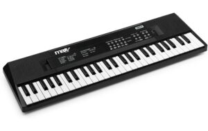 MAX KD54 Keyboard, 54 Tasten, Batterie, schwarz
