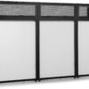 2132215 - Mediatech Vonyx DBA200 DJ Kanzel, Aluminium, 2m, schwarz/weiss