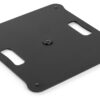 Vonyx MPS-B49S Basisplatte, quadratisch, 49cm, 1x M20, bk