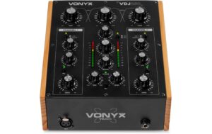 2132233_2 - Mediatech Vonyx VDJ250 DJ Mixer, Rotary, 2-Kanal, BT