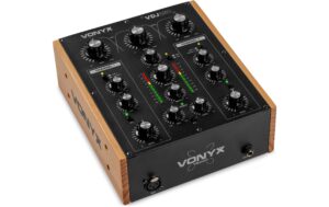 2132233_3 - Mediatech Vonyx VDJ250 DJ Mixer, Rotary, 2-Kanal, BT